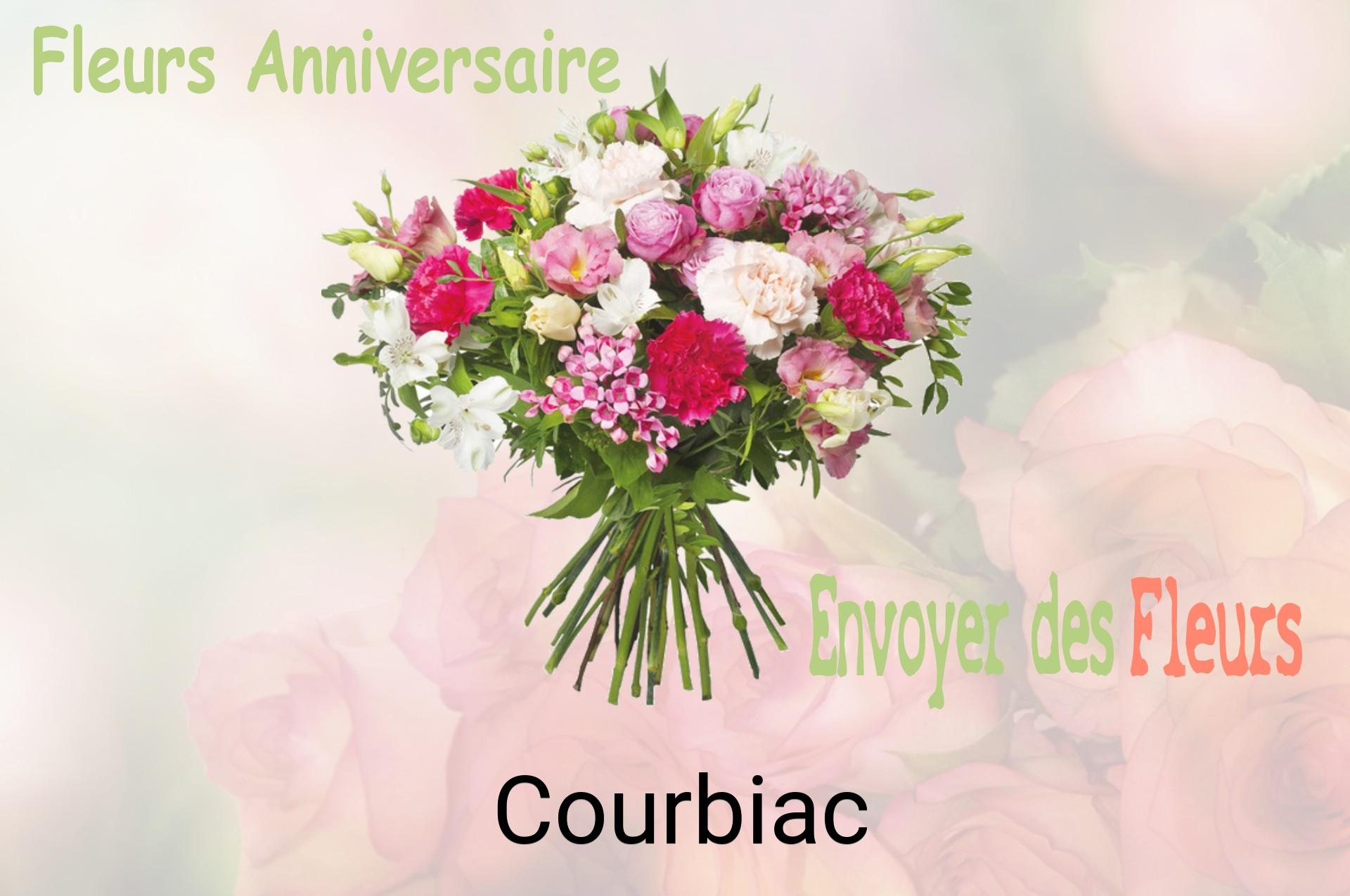 Bouquet de fleurs d’anniversaire livré à Courbiac